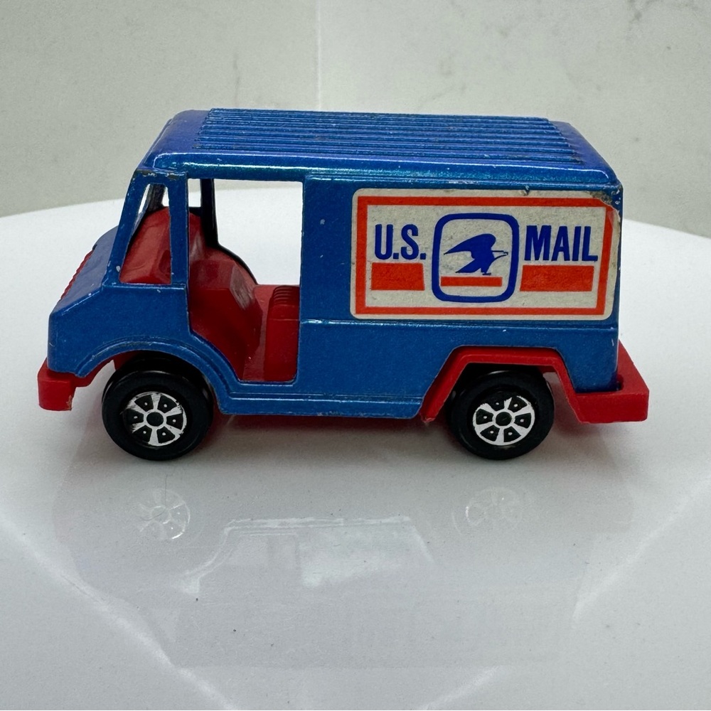 Vintage 1977 Tootsietoy U.S. Mail Panel Truck – Die-Cast Toy Car – Made in USA